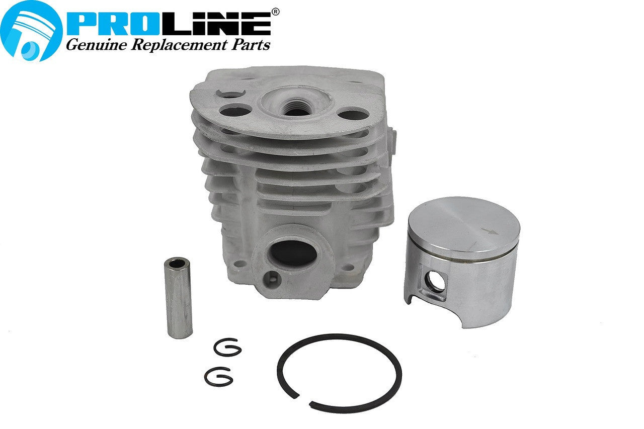 Meteor Piston & Cylinder Kit For Husqvarna 51, 55, 55 Rancher Chainsaws - 46mm Nikasil, Made In Italy