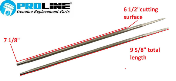 Proline® Diamond Chainsaw File 5/32" For 3/8 LP Carbide Saw Chain 2 Pack
