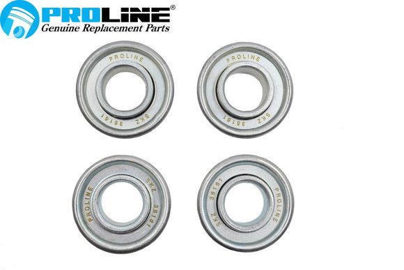 Proline® Flanged Wheel Bearing  5/8" ID x 1-3/8" OD 4 Pk Lawnmower