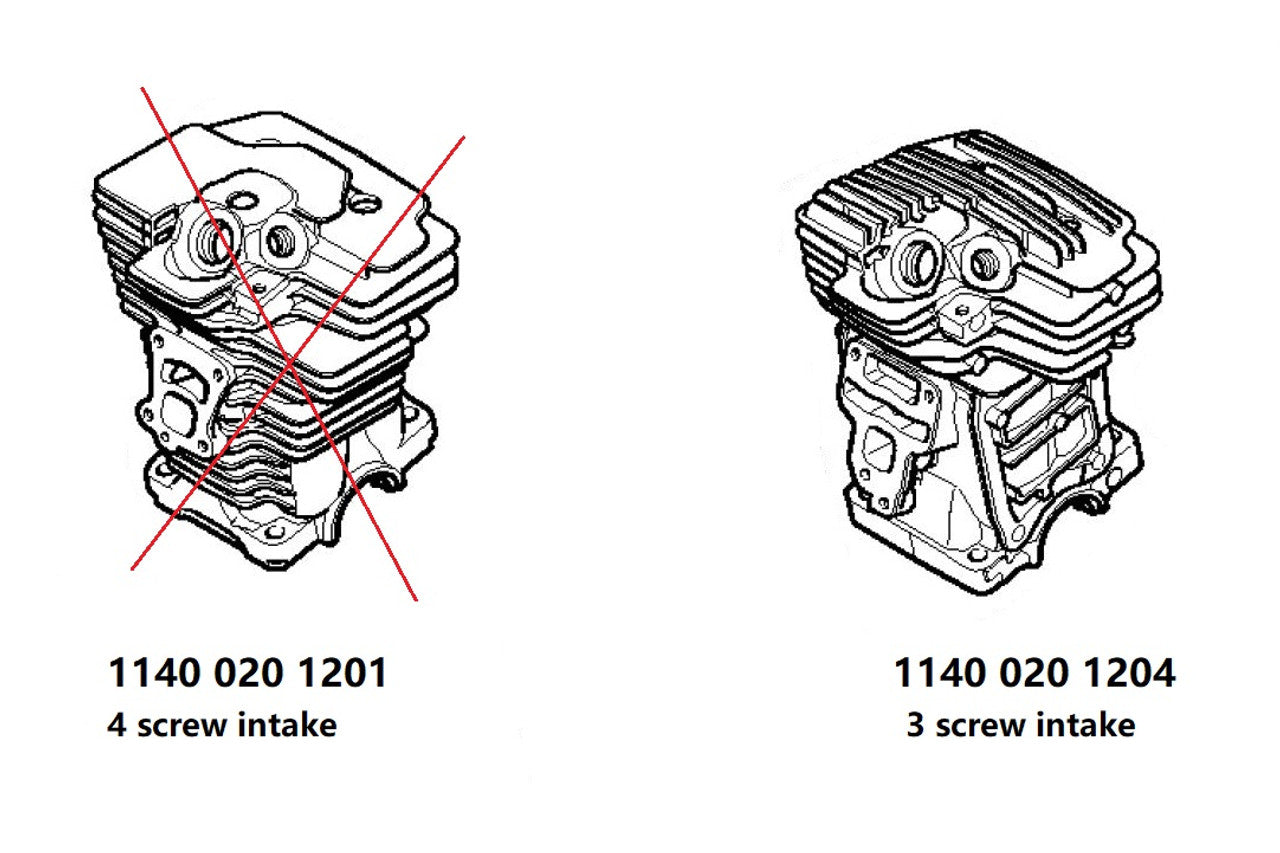 Proline® Cylinder And  Pop Up Piston Kit For Stihl MS311 MS391 49mm 1140 020 1204