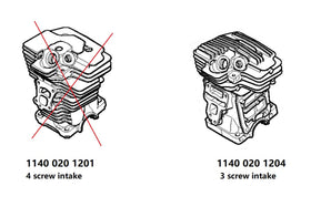 Proline® Cylinder And  Pop Up Piston Kit For Stihl MS311 MS391 49mm 1140 020 1204 - 0