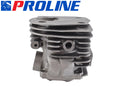 Proline® Cylinder Piston Kit For Husqvarna 350 353 346XP Nikasil 45mm Big Bore Pop Up-3