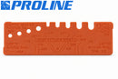 Proline® Dressing Brick & Template For Chainsaw Sharpener Tecomec-3