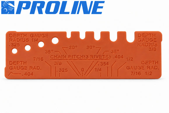 Proline® Dressing Brick & Template For Chainsaw Sharpener Tecomec
