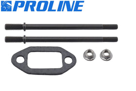 Proline® Muffler Stud Bolt And Gasket For Husqvarna 61 66 162 266 Chainsaw