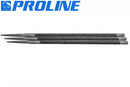 Proline® Premium Round Chainsaw Files 7/32" 5.5mm 3-Pack for 3/8" .404" Chain-1