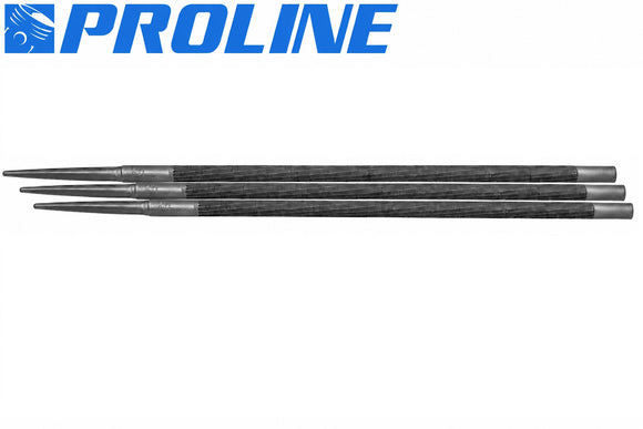 Proline® Premium Round Chainsaw Files 7/32" 5.5mm 3-Pack for 3/8" .404" Chain