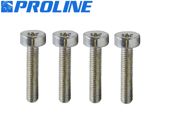 Proline®  Spline Screw M5x25 4 pack For Stihl 9022 341 1050  9022 371 1050