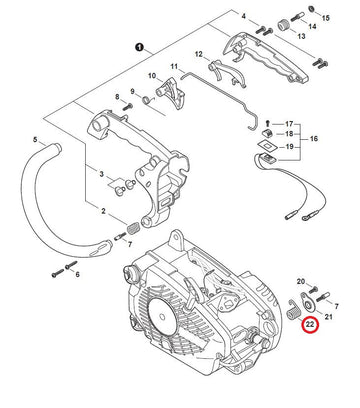 Proline® AV Spring Buffer For Echo CS-260TES CS-260ES CS-271T CS-280TES V450000080 CLEARANCE - 0