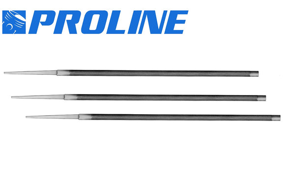 Proline® Premium Round Chainsaw Files 7/32" 5.5mm 3-Pack for 3/8" .404" Chain