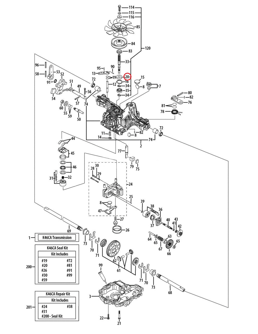 Proline® Input Shaft Seal For MTD Craftsman Cub Cadet Troy-Bilt TT