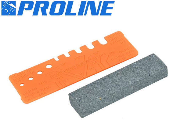 Proline® Dressing Brick and Template For Chainsaw Sharpener Tecomec