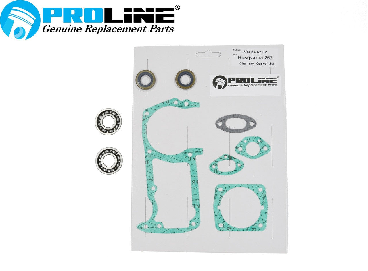  Proline® Gasket Set, Bearings, Seals For Husqvarna 261, 262, 262XP  503546202 