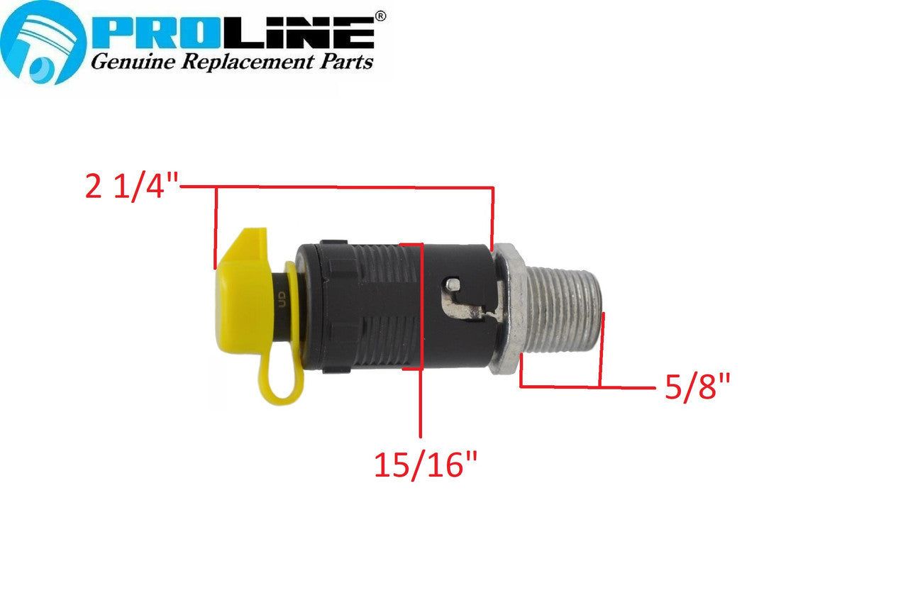  Proline® Oil Drain Valve  For Briggs & Stratton MTD Kohler Tecumseh 186071GS  5401 951-10517A 