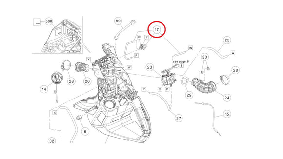  Proline® Primer For Hilti DSH 700X DSH 900X  Concrete Saw 2133653 