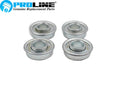  Proline® Wheel Bearing 4 Pk For Craftsman Walk Behind Mowers 917.377240  1 1/8" OD x 1/2" ID 